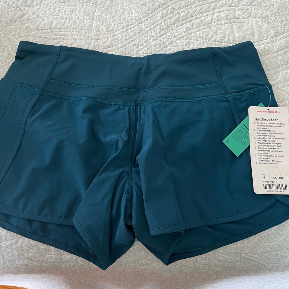 Lululemon run times shorts